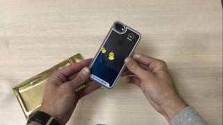 Обзор чехла с жидкостью и уточками для iPhone 8/7