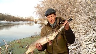 Ловля щуки на Суре поздней осенью