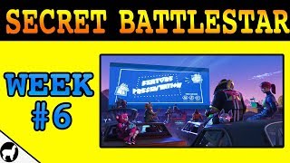 Week 6 Secret Battlestar Location | Fortnite Battle Royale | Road Trip Challenges | Season 5 Week 6