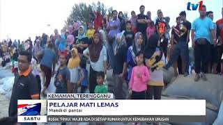 LEMAS: PELAJAR MATI LEMAS KEMAMAN DI PANTAI PENUNJUK KIJAL, KEMAMAN [17 FEB 2018]