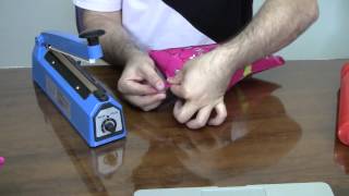 11. Como usar a seladora com balões