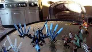 Lego Ninjago Dragon Collection: Lightning dragon,Fire dragon, Earth dragon, Ice dragon Review