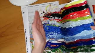 Наборы для вышивки крестом 11 каунт с нанесенным рисунком. Обзор наборов