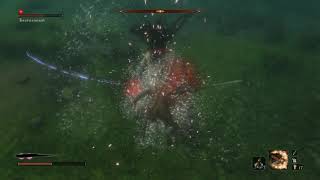 Sekiro: Shadows Die Twice. Босс Подводный Безголовый