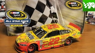 NASCAR Diecast Review - Joey Logano 2016 All-Star Raced Win 1:24