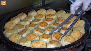 台灣街頭美食 - 水煎包 - 台中美食 | Steam-Fried Baozi - Taiwanese Street Food
