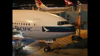 Cathay Pacific 777-367 ER | CX138 Boarding & Take Off | SYD to HKG | Part 1 of 2