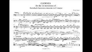 Koželuch bassoon concerto - 1st movement cadenza (Ž. Smalys)
