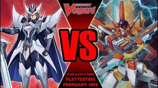 Blaster Vs Victor - Cardfight Vanguard Star Gate G-EB03 Playtesting February 2018