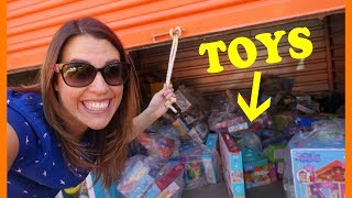 Storage Unit FULL OF TOYS!!!! Lots and Lots of Toys to Donate ❤️