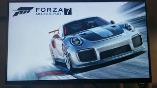 Xbox One X with Freesync Monitor 4K Test LG UD69P 27 inch Part #1
