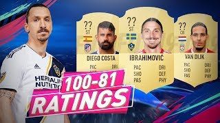 EZ EGY ROSSZ VICC!! ??? FIFA 19 #100-81 RATING!