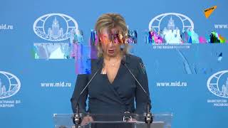 Еженедельный брифинг Марии Захаровой. О ситуации в мире и России