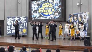 リンク栃木BREX / TGI D-RISE ファン感謝祭2013 D-RISE ダンス（３） アンコール！
