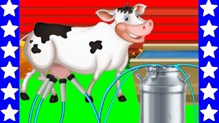 Мультики про корову для детей. Мультфильмы про коровку. Завод молока. Молочный завод. Развиваша ТВ.
