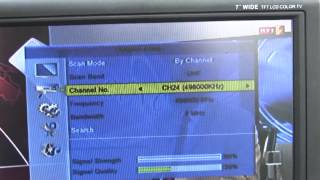 TV:DX Macedonian DVB-T 24 channel received in Sofia, Bulgaria - 121 km.