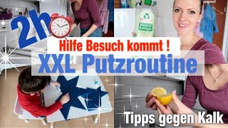 #PUTZROUTINE  PUTZ MARATHON !!! | HILFE BESUCH KOMMT !!! Putzroutine , Haushalt machen, Organisation