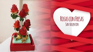 Flores de Fresas - Arreglos con frutas para regalar