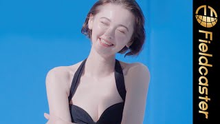 玉城ティナが水着姿で美脚際立つポージングを披露!!「サンカットプロディフェンス」