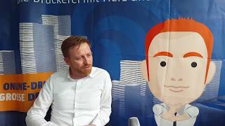 Der Online-Druckshop "dierotationsdrucker.de" feiert Jubiläum: Drei Fragen an Stephan Bühler