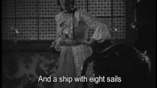 Lotte Lenya Singing "Seeräuber Jenny" (Pirate Jenny)