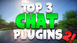 Minecraft Saturday | Top 3 "CHAT" Plugins 2!
