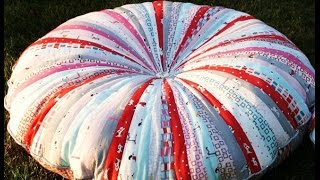 Как сделать мягкий пуфик своими руками ?