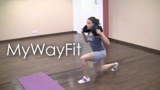 MyWayFit - Фитнес клуб дома  (Упражнения: пресс, ягодицы)