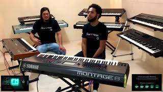 YAMAHA MONTAGE  V2.0  , DEMO NA CLASSIC KEYBOARDS