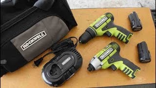 Rockwell 3/8 Impact Driver And Drill 12v combo Kit With Charger