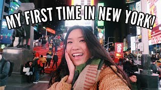MY FIRST TIME IN NEW YORK! | NYC Travel Vlog (Part 1)