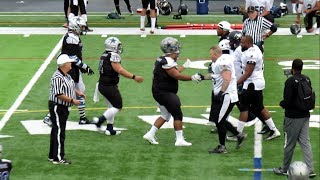 New London County Nightmare vs Rhode Island Cowboys - ECFL Playoff Football Game - Sept 14, 2019