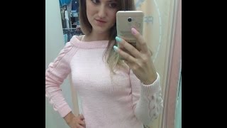 Вяжем джемпер спицами с косами и открытой спиной. Подробный МК.