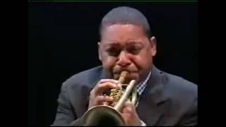 Portrait of Louis Armstrong -  Wynton Marsalis