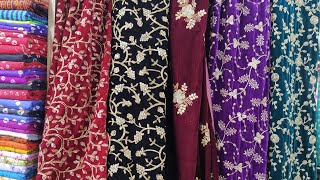 ডিজাইনার ভেলভেট গজ কাপড় কিনুন //Designer velvet gouge fabric buy bd.