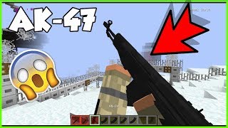 PRESENTATION MOD TEXTURE SUR MINECRAFT CONSOLE !! GUN MINECRAFT MOD ! Ps4/ps3/xbox one/360/pc/mcpe