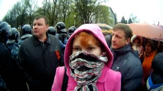 Замес на Аллее Славы в Запорожье 13 апреля - Хроника Тезис ТВ
