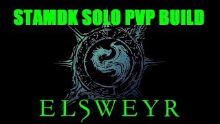 Stamina Dragonknight Solo PVP Build - ESO Elsweyr