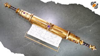 How to Gold Leaf an Elder Scroll from SKYRIM