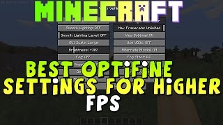 Best Settings For Minecraft/Optifine HIGH FPS - (1.8) (1.8.1) (1.8.3) (1.8.4)