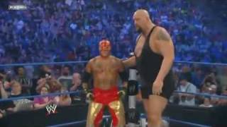 WWE Smackdown Rey Mysterio/Big Show vs 'Dashing Cody Rhodes"/Jack  Swagger Part 1