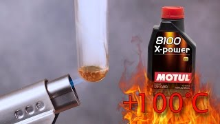 Motul 8100 X-Power 10W60 Jak czysty jest olej silnikowy? Test powyżej 100°C