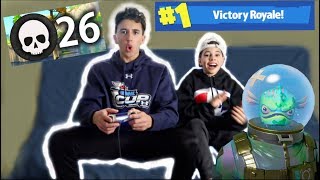 1 KILL = 1000 VBUCKS w/ My Brother ?Fortnite? | Christian Lalama