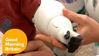 Father Creates Bionic Arms for His Amputee Son | Good Morning Britain
