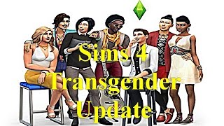 The Sims 4 Releases Transgender Update