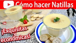 CÓMO HACER NATILLAS | Vicky Receta Facil