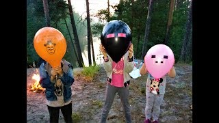 Поход в лес с палаткой Ночевка в лесу Видео для детей GT-Kids