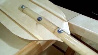 Весло для байдарки своими руками. Paddle handmade.