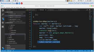 75   Ionic 3 JSON load list of locations Google Maps