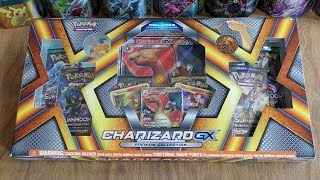 Charizard GX Premium Collection Box Opening